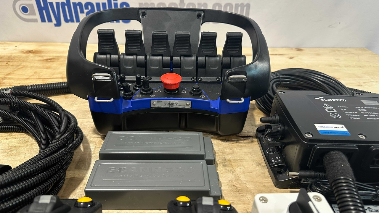 Maquinaria forestal Control Set Radio Remote Scanreco RC400 and JP Joysticks PWM for Nordhydraulic, Kubota, Parker: foto 16 Maquinaria forestal Control Set Radio Remote Scanreco RC400 and JP Joysticks PWM for Nordhydraulic, Kubota, Parker: foto 16