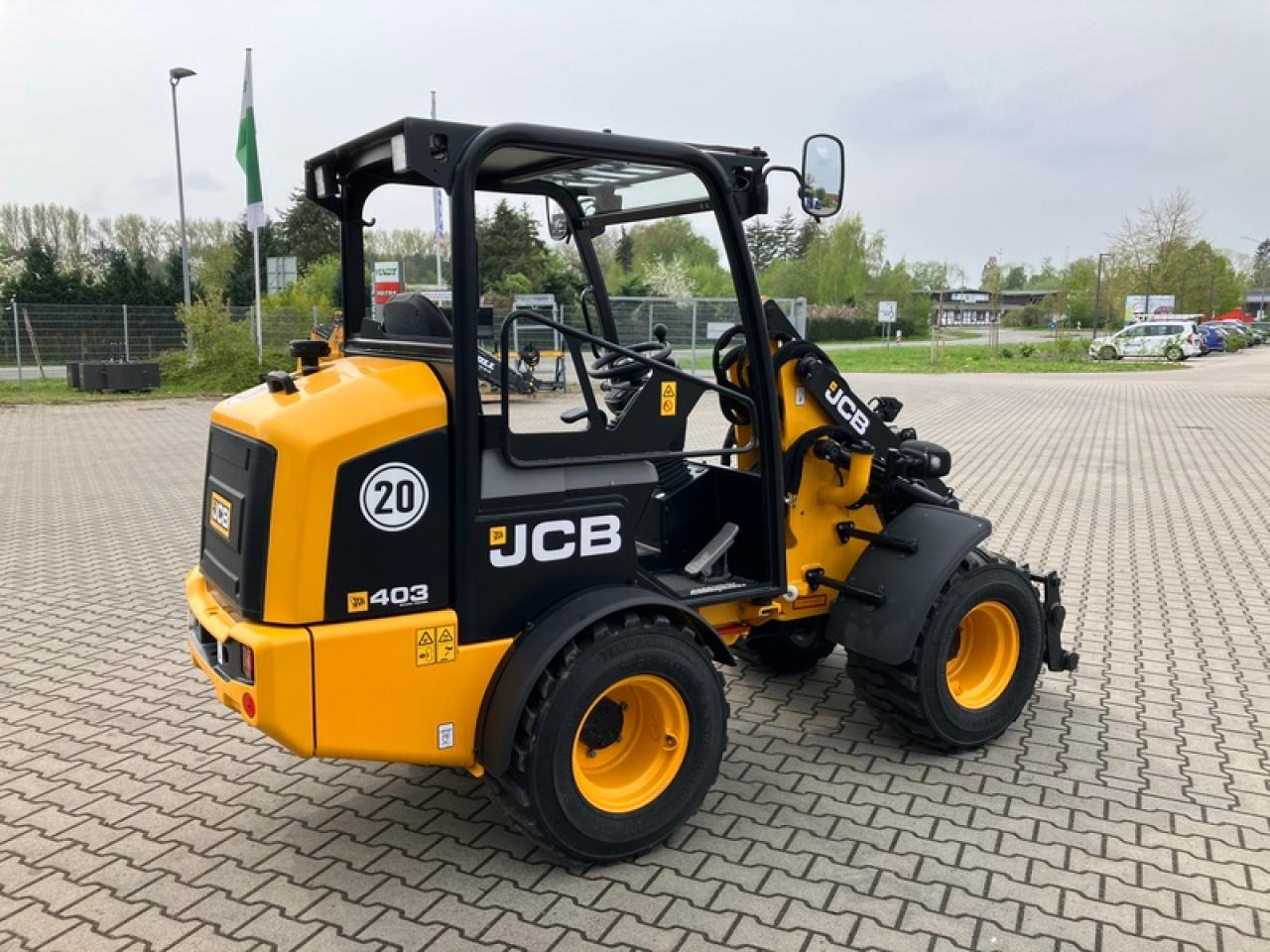 JCB 403 AGRI SMART POWER EURO-AUFNAHME - Cargadora de ruedas: foto 3 JCB 403 AGRI SMART POWER EURO-AUFNAHME - Cargadora de ruedas: foto 3
