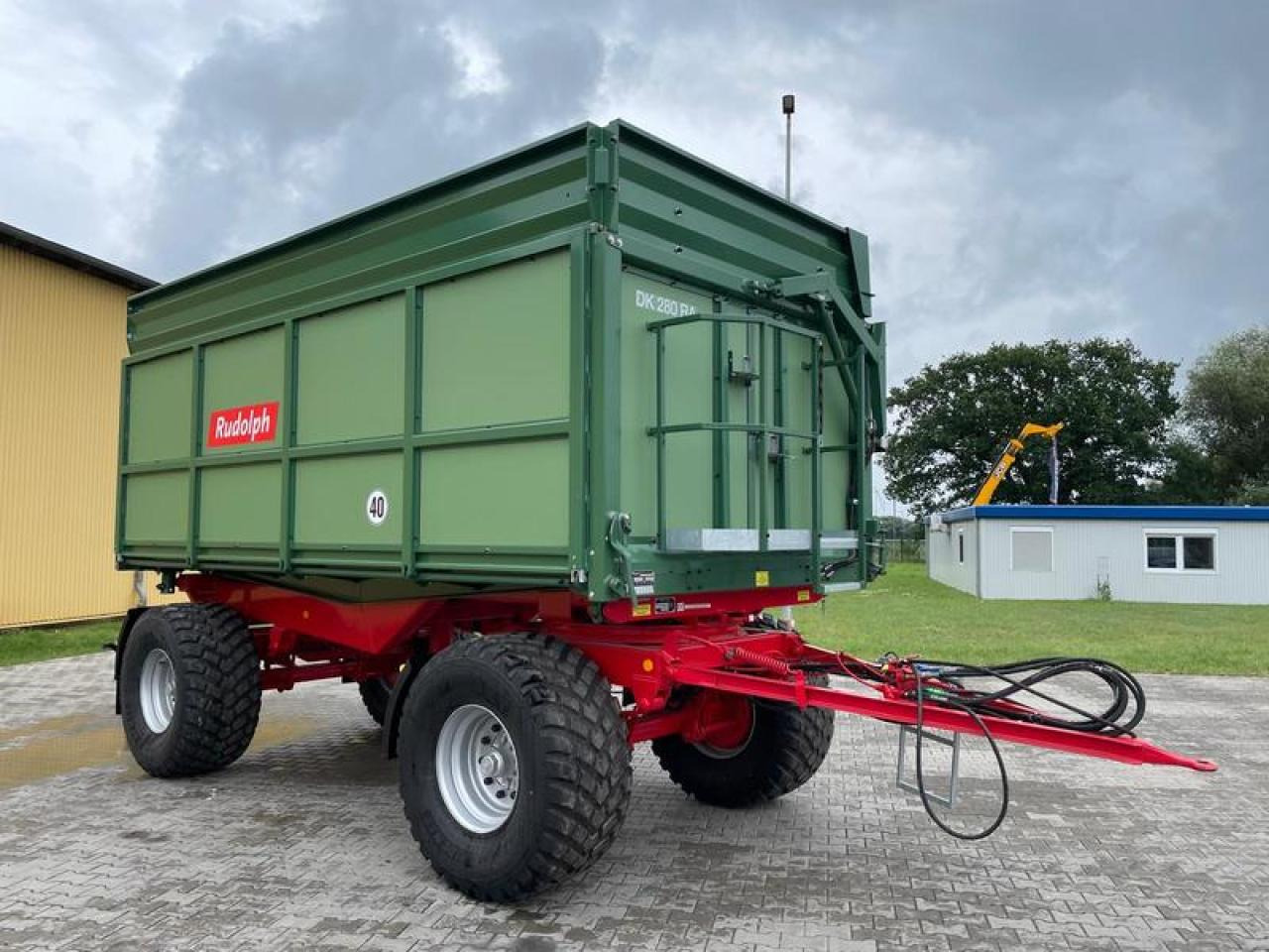 Welger RUDOLPH DK280RA 2 STÜCK VERFÜGBAR - Remolque volquete agrícola: foto 4 Welger RUDOLPH DK280RA 2 STÜCK VERFÜGBAR - Remolque volquete agrícola: foto 4