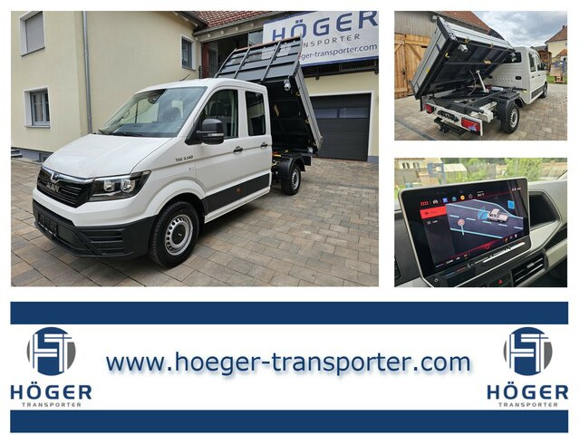 MAN TGE 3.140 Doka L3 Dreiseitenkipper Facelift... - Camión volquete: foto 1 MAN TGE 3.140 Doka L3 Dreiseitenkipper Facelift... - Camión volquete: foto 1