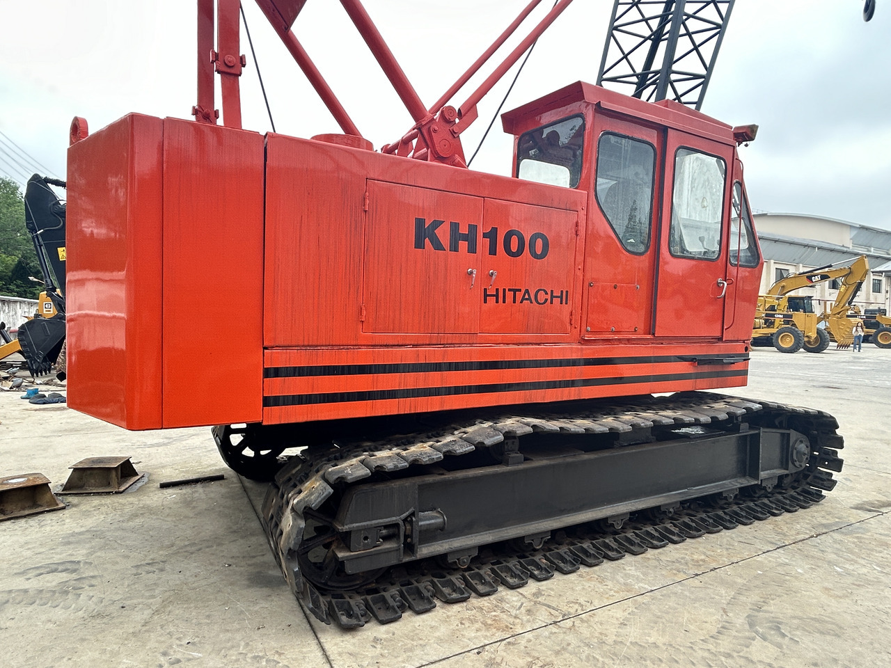 Hitachi Hitachi Kh100 crawler crane - Dragalina: foto 1 Hitachi Hitachi Kh100 crawler crane - Dragalina: foto 1