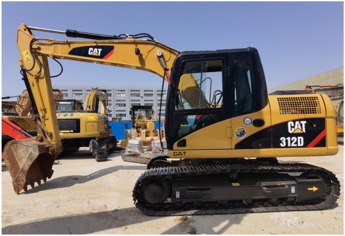 Second hand cat 312d used excavator japan cat 312d excavator in stock in shanghai yard - Excavadora de cadenas: foto 1 Second hand cat 312d used excavator japan cat 312d excavator in stock in shanghai yard - Excavadora de cadenas: foto 1