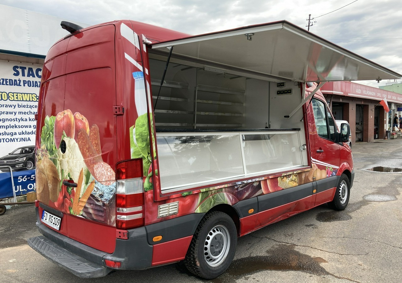 Mercedes-Benz Sprinter Autosklep pieczywa sklep Bar Gastronomiczny Food Truck Foodtruck 201 - Camión tienda: foto 1 Mercedes-Benz Sprinter Autosklep pieczywa sklep Bar Gastronomiczny Food Truck Foodtruck 201 - Camión tienda: foto 1