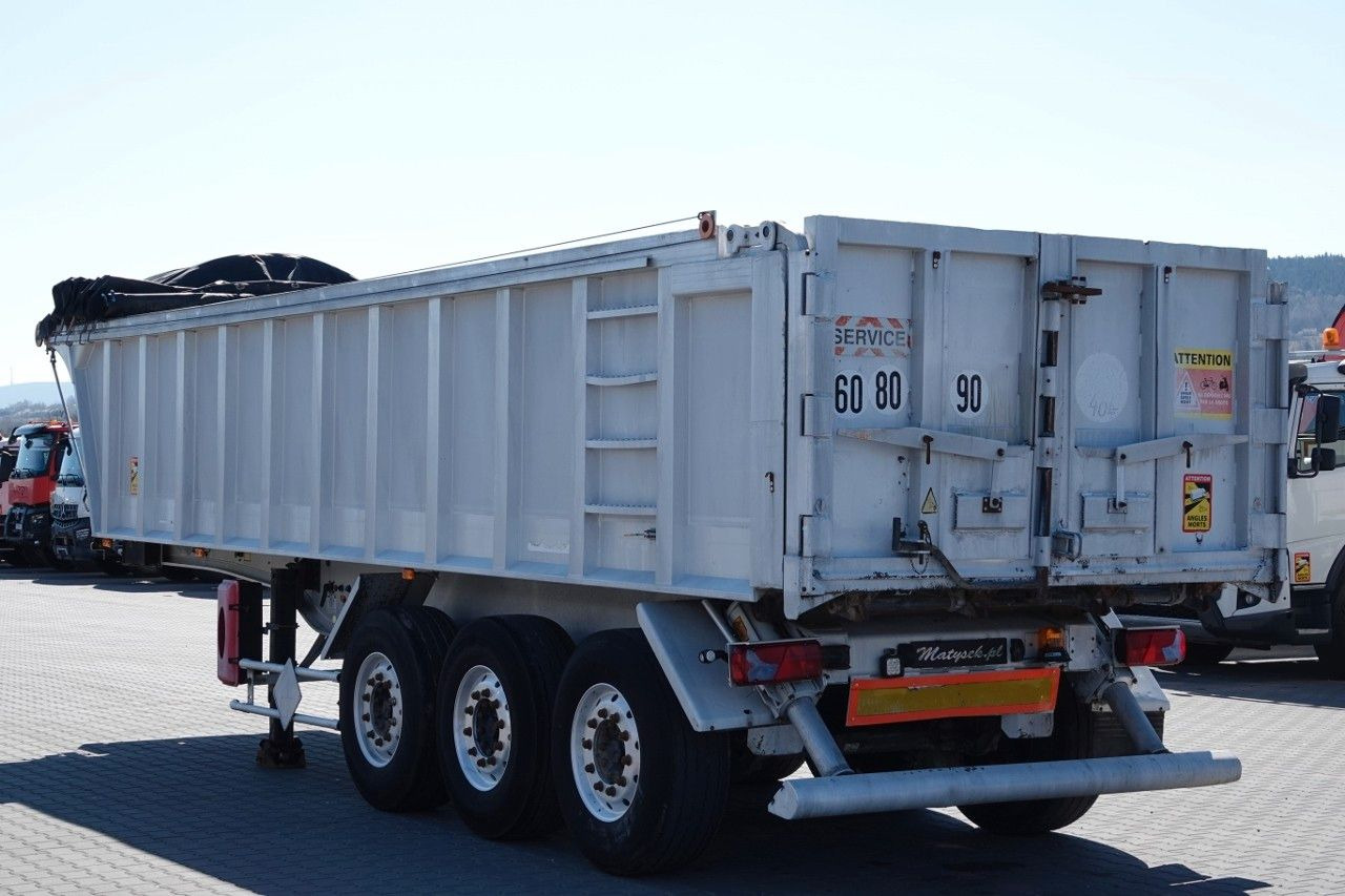 Benalu WYWROTKA / 25 m3 / ALUMINIOWA / OŚ PODNOSZONA / - Semirremolque volquete: foto 2 Benalu WYWROTKA / 25 m3 / ALUMINIOWA / OŚ PODNOSZONA / - Semirremolque volquete: foto 2