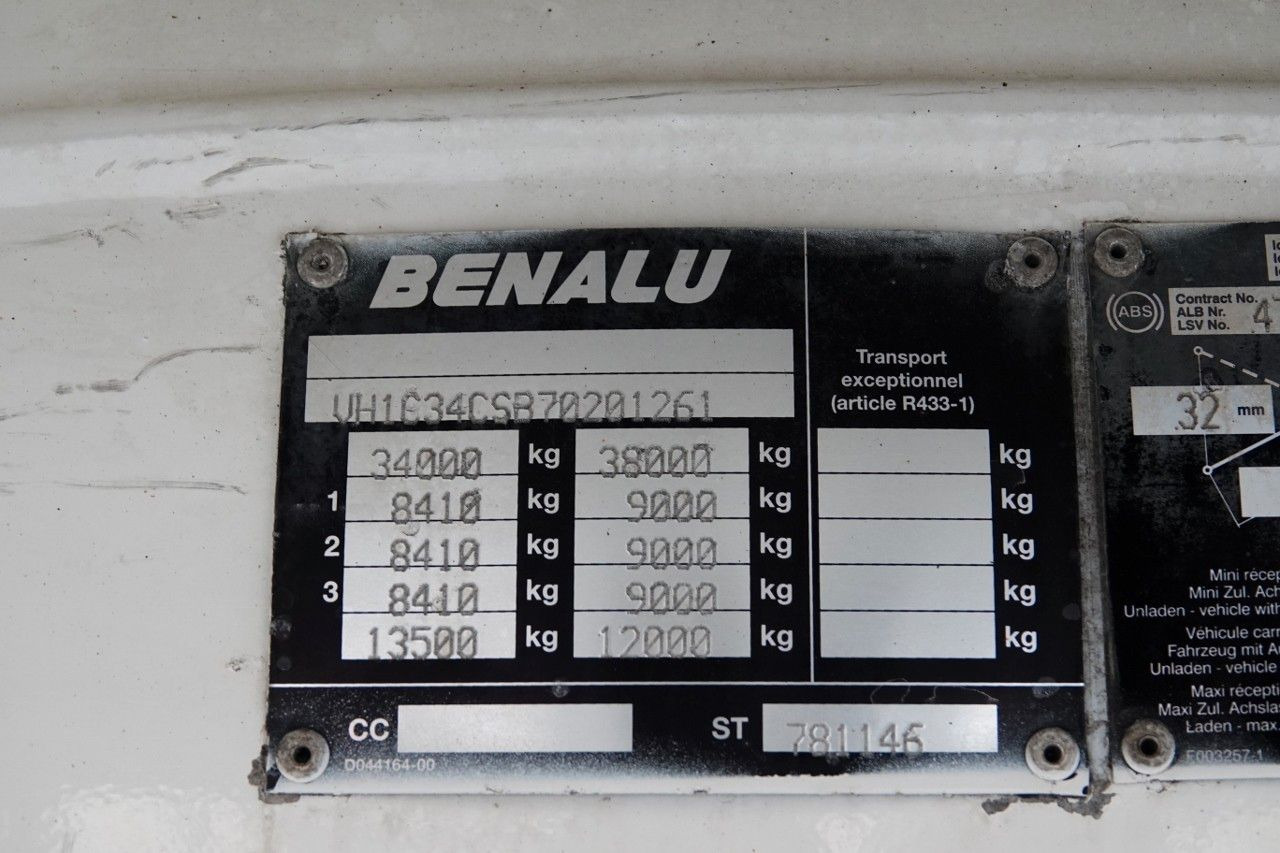 Semirremolque volquete Benalu WYWROTKA ALUMINIOWA / 80 m3: foto 17
