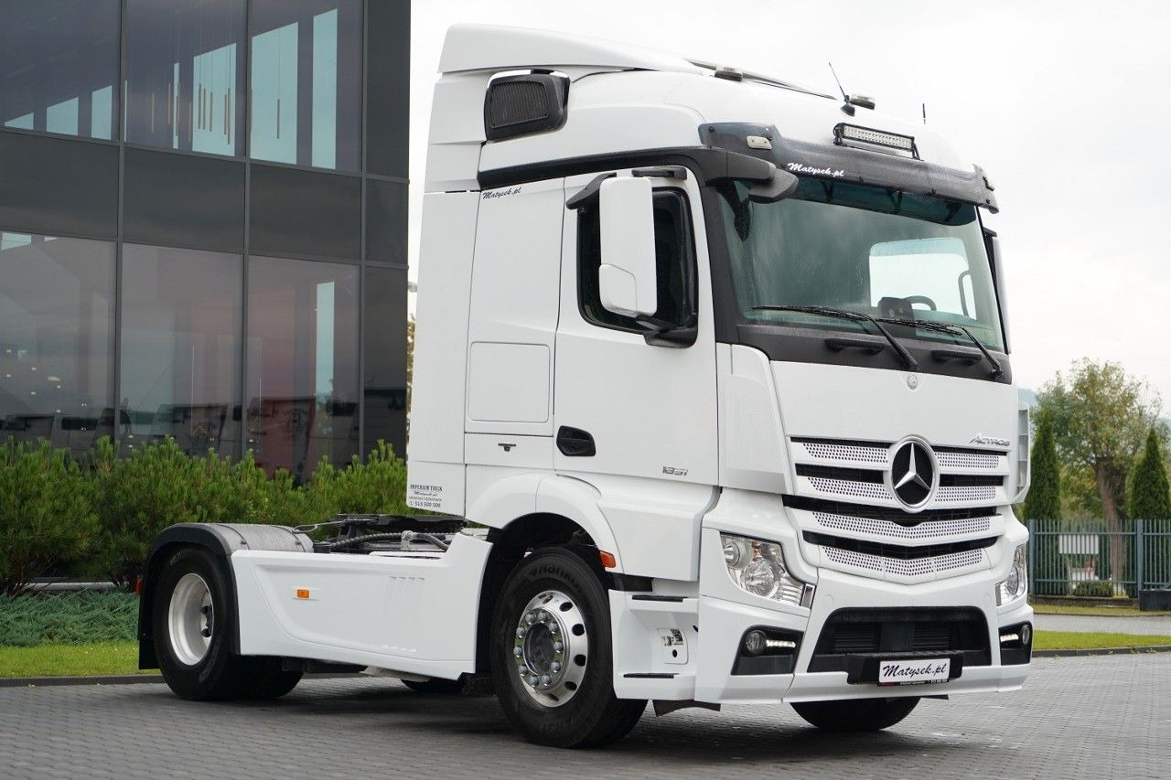 Mercedes-Benz ACTROS 1851 / HYDRAULIKA / STREAM SPACE / ALUFEL - Cabeza tractora: foto 1 Mercedes-Benz ACTROS 1851 / HYDRAULIKA / STREAM SPACE / ALUFEL - Cabeza tractora: foto 1