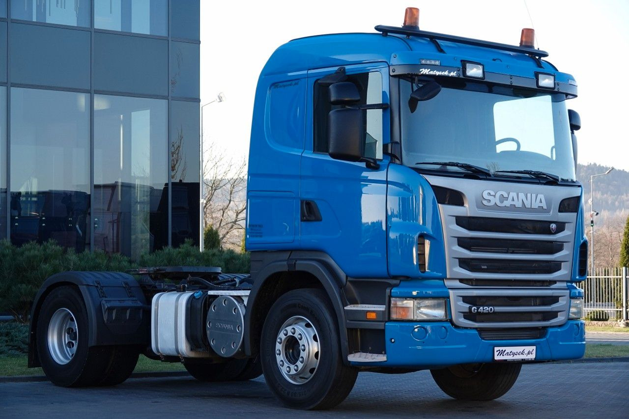 Scania G 420 / RETARDER / HYDRAULIKA / NISKA KABINA / Scania G 420 / RETARDER / HYDRAULIKA / NISKA KABINA / E - Cabeza tractora: foto 1 Scania G 420 / RETARDER / HYDRAULIKA / NISKA KABINA / Scania G 420 / RETARDER / HYDRAULIKA / NISKA KABINA / E - Cabeza tractora: foto 1