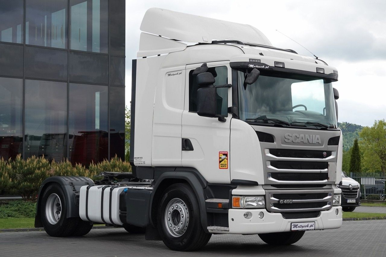 Scania G 450 / RETARDER / NISKA KABINA / SPROWADZONA - Cabeza tractora: foto 1 Scania G 450 / RETARDER / NISKA KABINA / SPROWADZONA - Cabeza tractora: foto 1