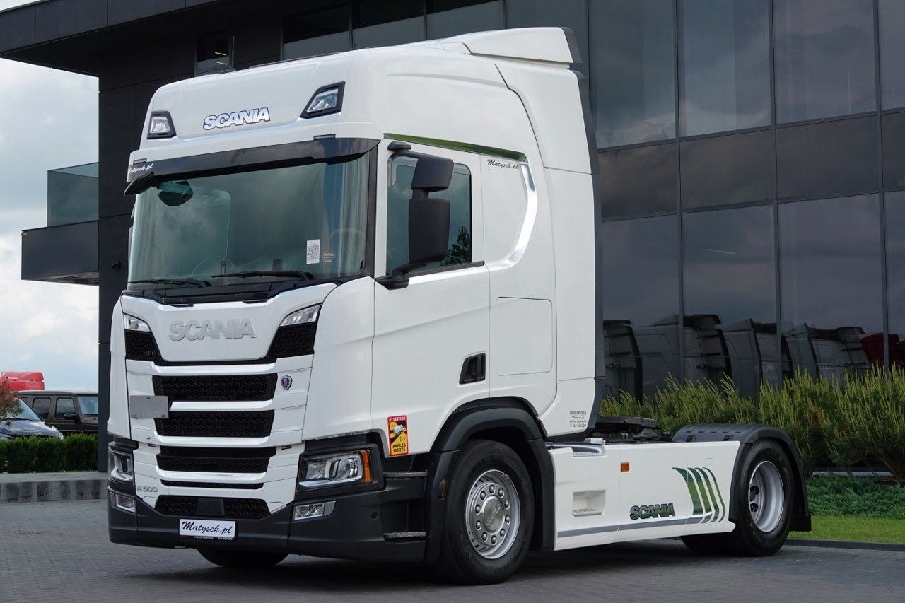 Scania R 500 / RETARDER / I-PARK COOL / 2019 ROK / SPR - Cabeza tractora: foto 1 Scania R 500 / RETARDER / I-PARK COOL / 2019 ROK / SPR - Cabeza tractora: foto 1