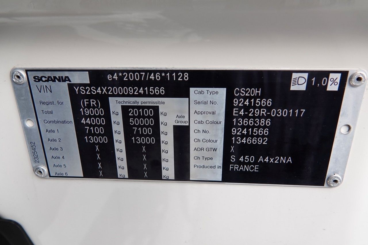 Cabeza tractora Scania S 450 / RETARDER /2018 ROK / NAVI / ALUFELGI / O: foto 18