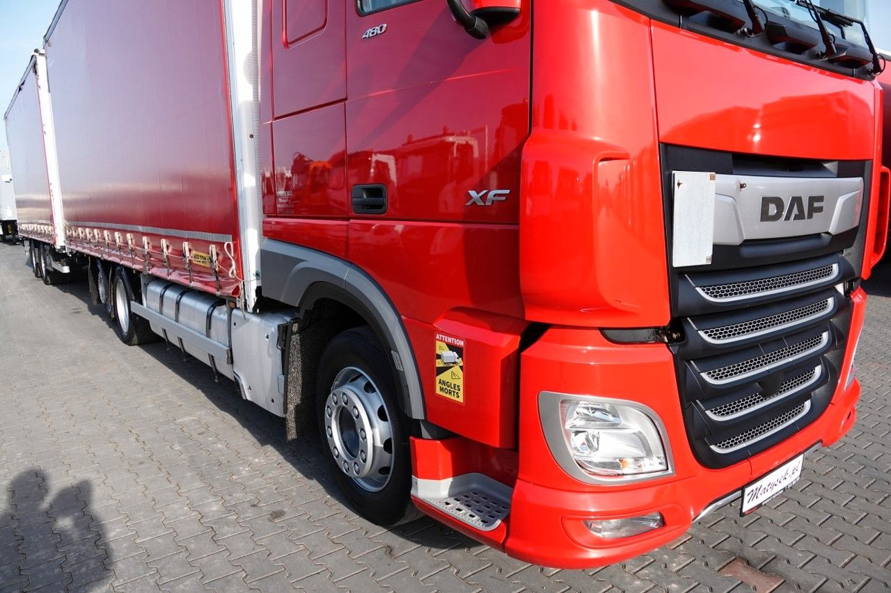 DAF XF 480 / ZESTAW TANDEM / 120 M3 / PRZEJAZDOWY / - Camión lona: foto 5 DAF XF 480 / ZESTAW TANDEM / 120 M3 / PRZEJAZDOWY / - Camión lona: foto 5