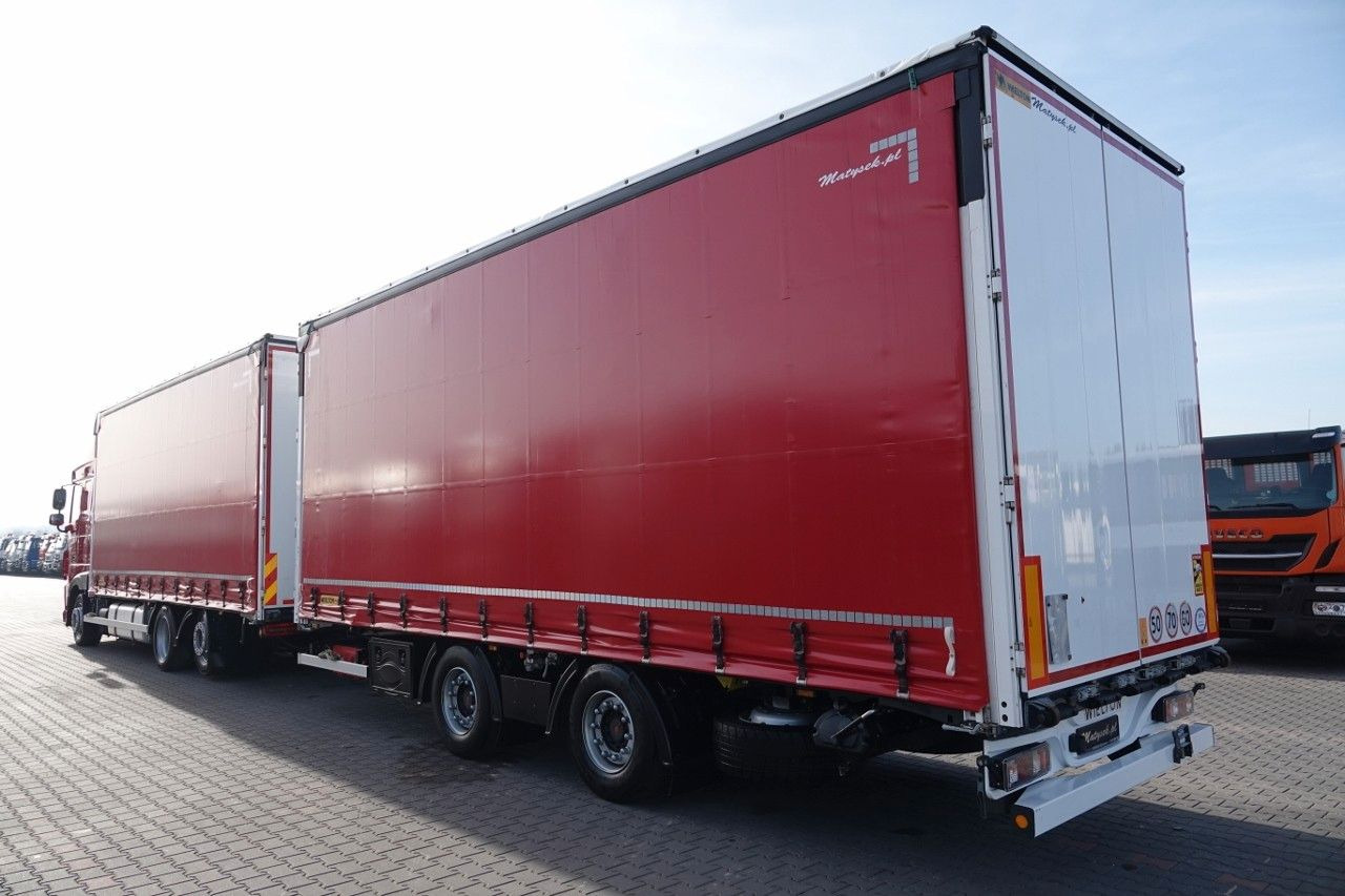 DAF XF 480 / ZESTAW TANDEM / 120 M3 / PRZEJAZDOWY / - Camión lona: foto 3 DAF XF 480 / ZESTAW TANDEM / 120 M3 / PRZEJAZDOWY / - Camión lona: foto 3