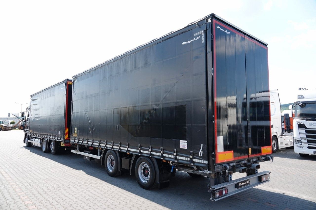 DAF XF 480 / ZESTAW TANDEM / 120 M3 / PRZEJAZDOWY / - Camión lona: foto 3 DAF XF 480 / ZESTAW TANDEM / 120 M3 / PRZEJAZDOWY / - Camión lona: foto 3