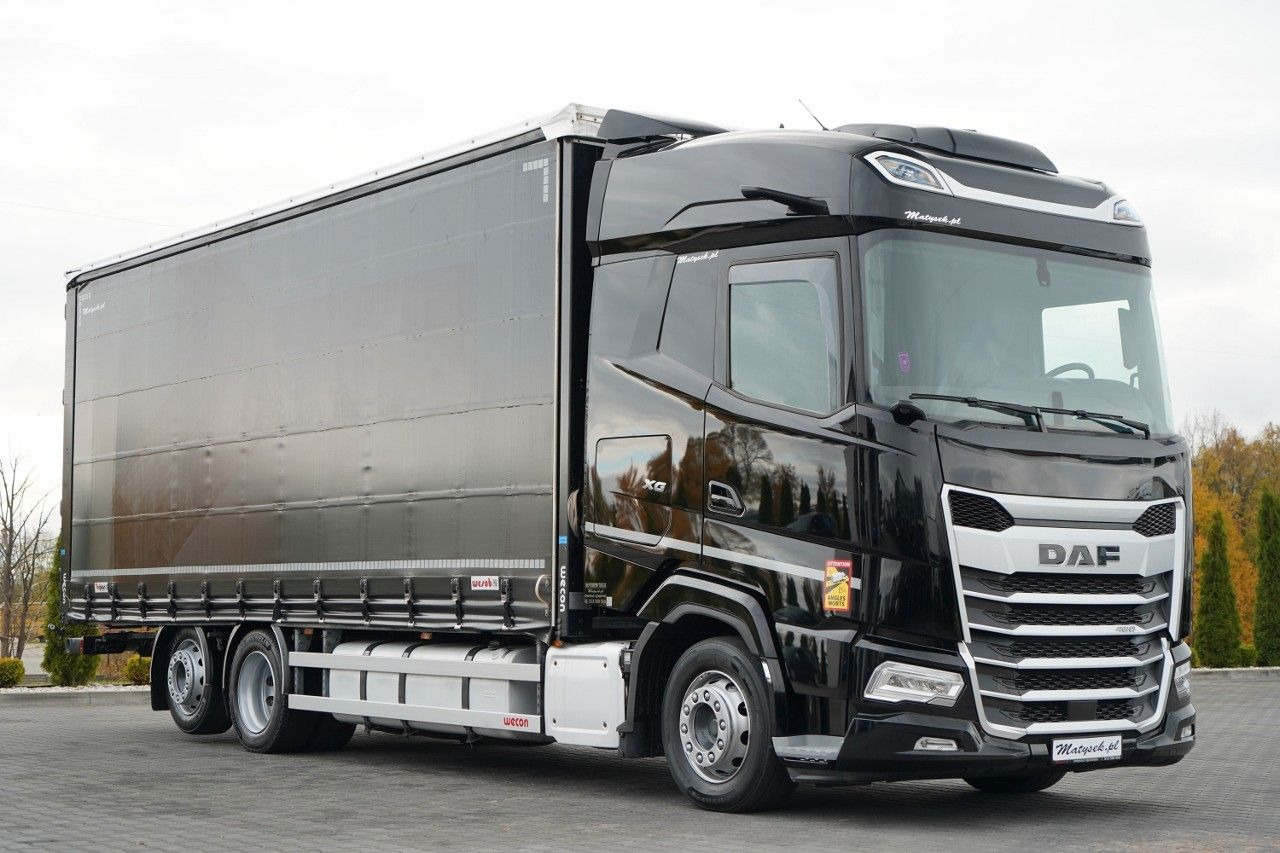 DAF XG 480 / SOLÓWKA / I-PARK COOL / WECON / OŚ POD - Camión lona: foto 1 DAF XG 480 / SOLÓWKA / I-PARK COOL / WECON / OŚ POD - Camión lona: foto 1