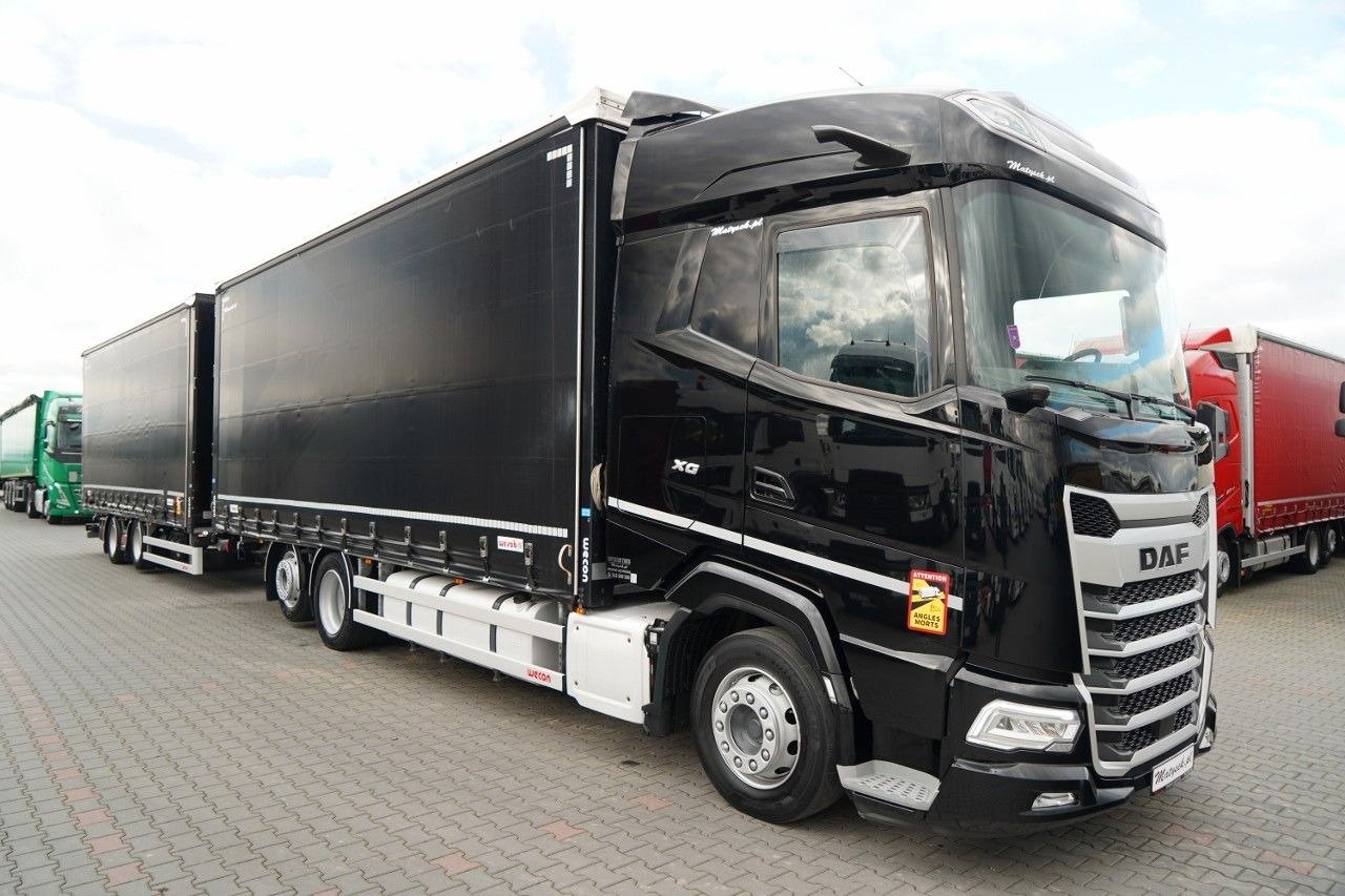 DAF XG 480 / ZESTAW TANDEM / 120 M3 / PRZEJAZDOWY / - Camión lona: foto 4 DAF XG 480 / ZESTAW TANDEM / 120 M3 / PRZEJAZDOWY / - Camión lona: foto 4