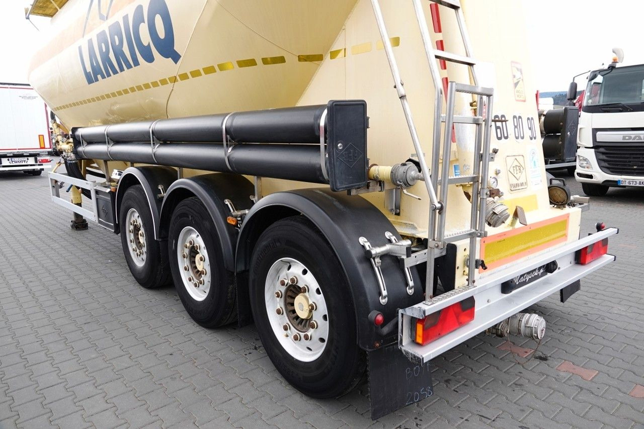 Semirremolque silo Feldbinder CEMENTONACZEPA / 40 000 L / SILOS / SAF / ALUFEL: foto 9
