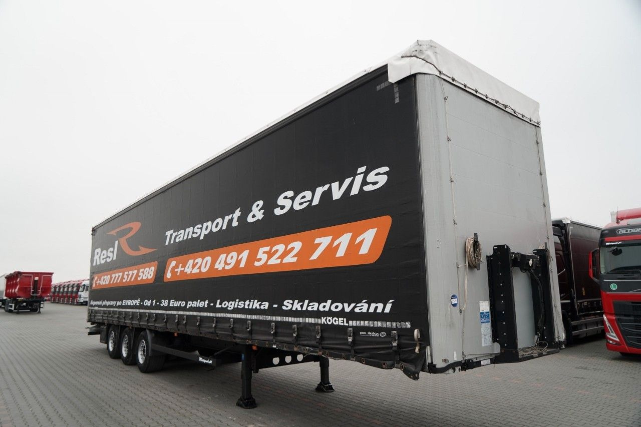 Kögel FIRANKA / MEGA / OŚ PODNOSZONA / OSIE SAF / DACH - Semirremolque lona: foto 2 Kögel FIRANKA / MEGA / OŚ PODNOSZONA / OSIE SAF / DACH - Semirremolque lona: foto 2