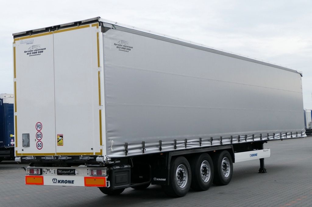 Krone CURTAINSIDER /STANDARD/LIFT ROOF & AXLE - Semirremolque lona: foto 5 Krone CURTAINSIDER /STANDARD/LIFT ROOF & AXLE - Semirremolque lona: foto 5