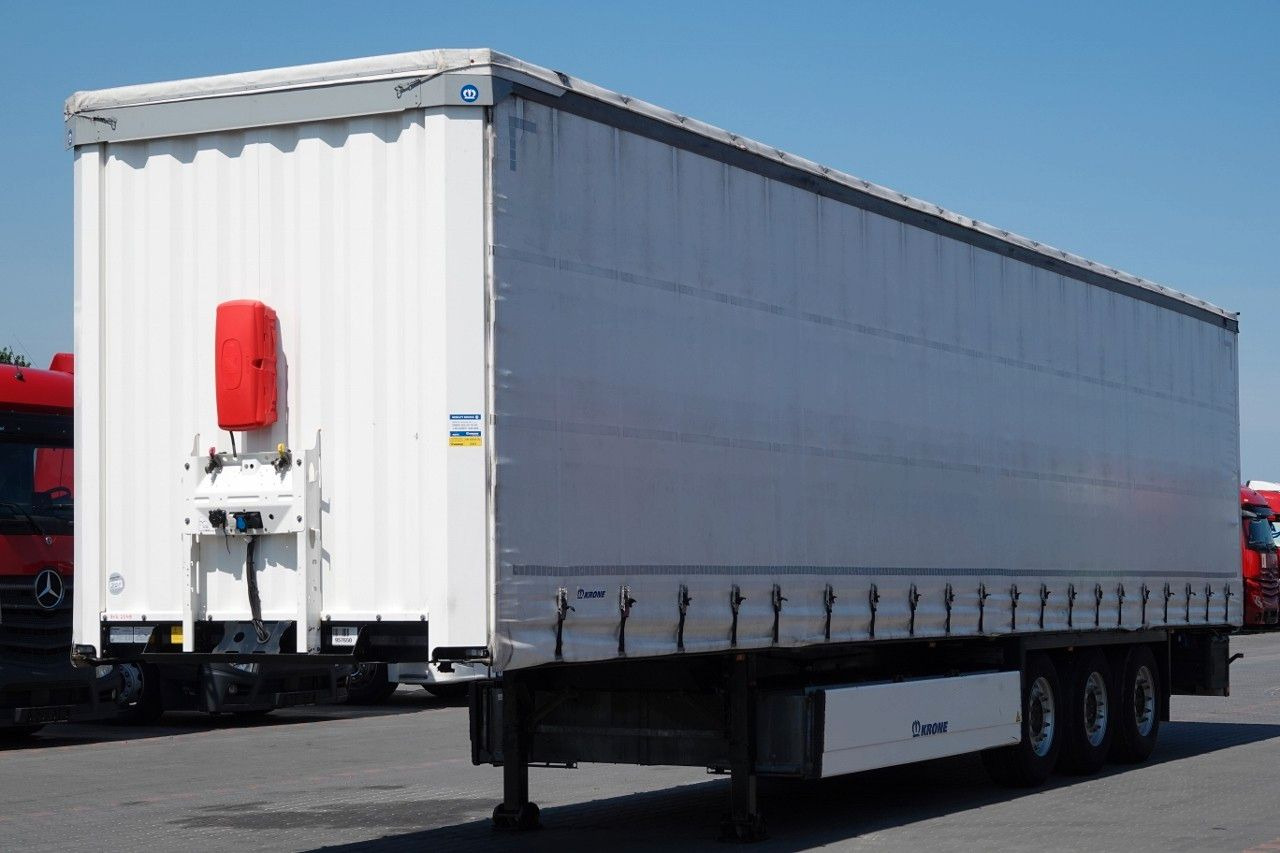Krone FIRANKA / 2021 ROK / KOSZ NA PALETY / 2 OSIE POD - Semirremolque lona: foto 2 Krone FIRANKA / 2021 ROK / KOSZ NA PALETY / 2 OSIE POD - Semirremolque lona: foto 2