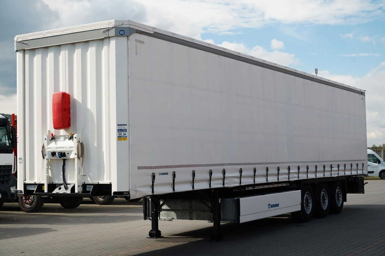 Krone FIRANKA / KOSZ NA PALETY / 2 OSIE PODNOSZONE / 2 - Semirremolque lona: foto 3 Krone FIRANKA / KOSZ NA PALETY / 2 OSIE PODNOSZONE / 2 - Semirremolque lona: foto 3