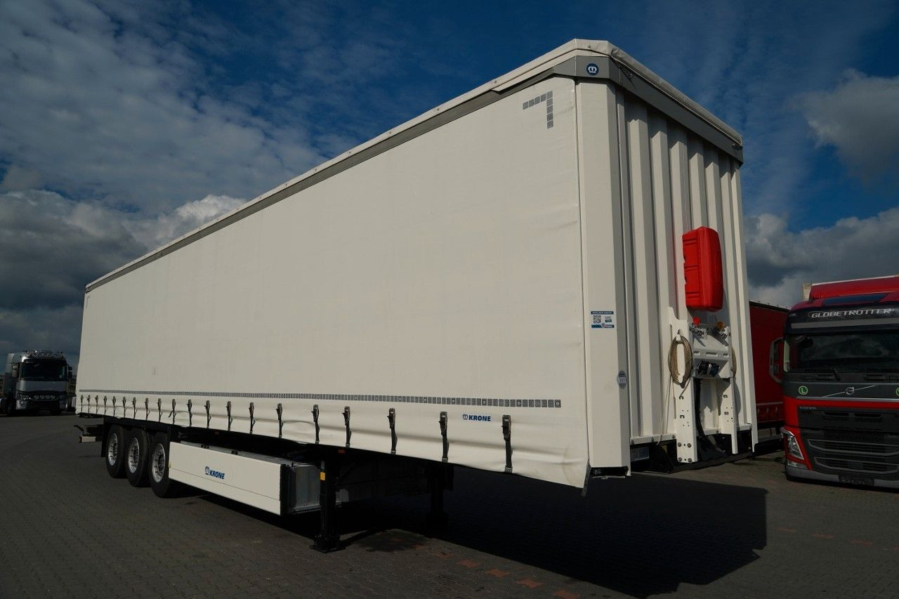 Krone FIRANKA / KOSZ NA PALETY / 2 OSIE PODNOSZONE / 2 - Semirremolque lona: foto 2 Krone FIRANKA / KOSZ NA PALETY / 2 OSIE PODNOSZONE / 2 - Semirremolque lona: foto 2