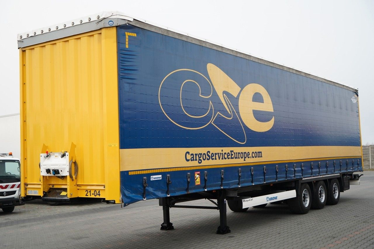 Krone FIRANKA / MEGA / DACH PODNOSZONY / LOW DECK / - Semirremolque lona: foto 1 Krone FIRANKA / MEGA / DACH PODNOSZONY / LOW DECK / - Semirremolque lona: foto 1