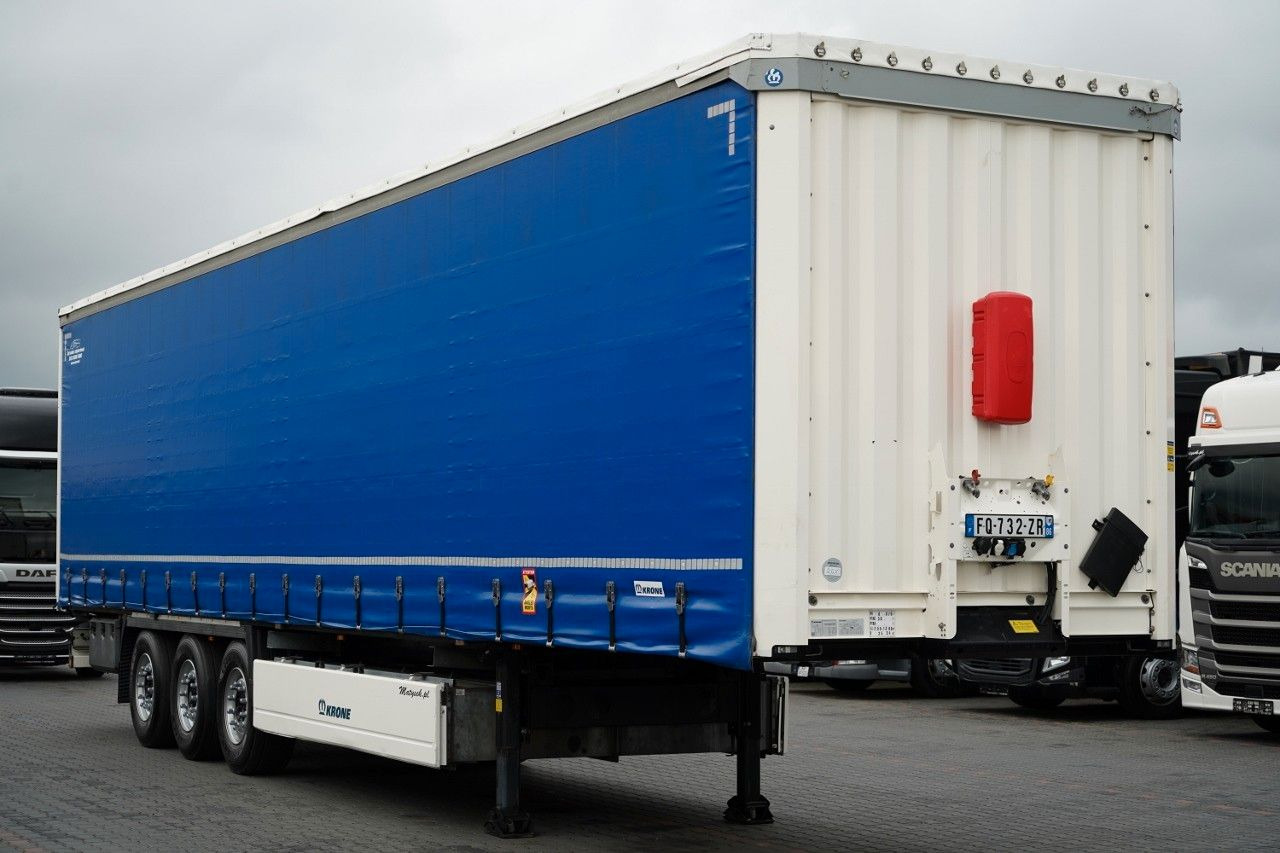 Krone FIRANKA / STANDARD / KOSZ NA PALETY / PLANDEKA - Semirremolque lona: foto 1 Krone FIRANKA / STANDARD / KOSZ NA PALETY / PLANDEKA - Semirremolque lona: foto 1
