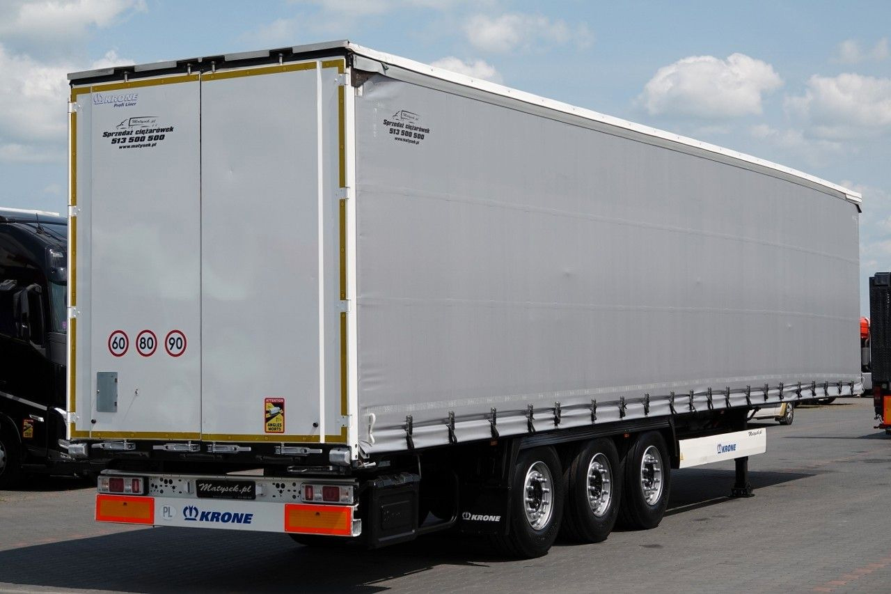 Krone FIRANKA / STANDARD / OPONY 100% / DACH PODNOSZON - Semirremolque lona: foto 4 Krone FIRANKA / STANDARD / OPONY 100% / DACH PODNOSZON - Semirremolque lona: foto 4