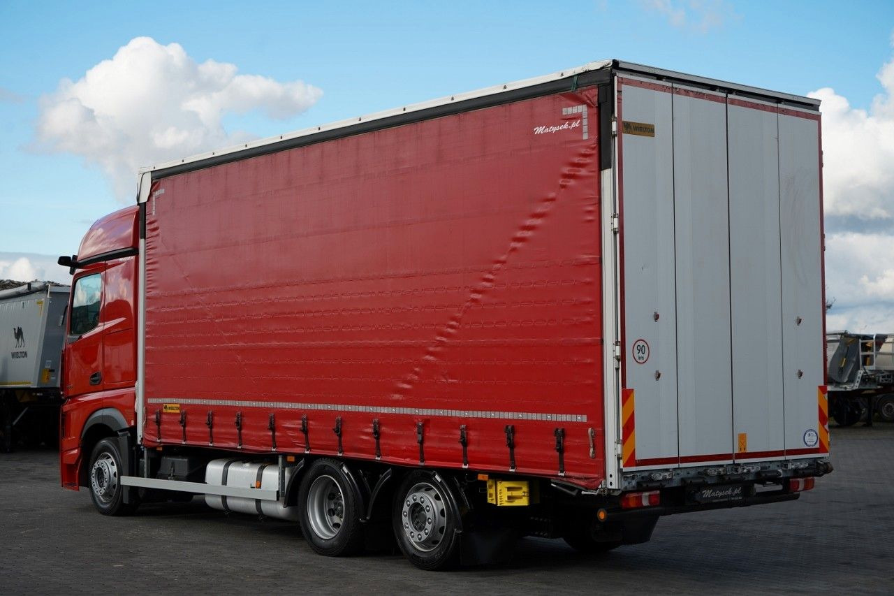 Mercedes-Benz ACTROS 2545 / SOLÓWKA  / 6x2 / OŚ PODNOSZONA / B - Camión lona: foto 3 Mercedes-Benz ACTROS 2545 / SOLÓWKA  / 6x2 / OŚ PODNOSZONA / B - Camión lona: foto 3