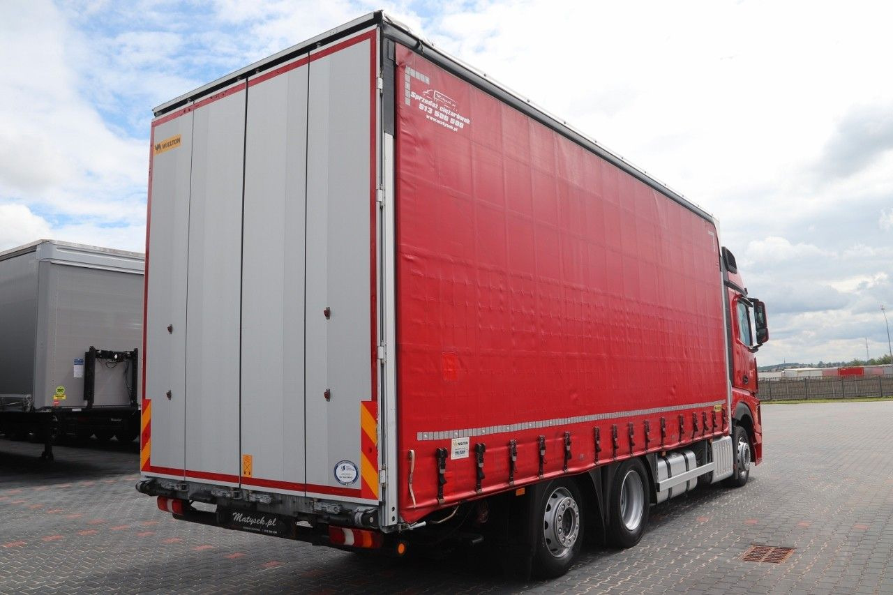 Mercedes-Benz ACTROS 2548 / ZESTAW TANDEM 120 M3 / PRZEJAZDOWY - Camión lona: foto 3 Mercedes-Benz ACTROS 2548 / ZESTAW TANDEM 120 M3 / PRZEJAZDOWY - Camión lona: foto 3