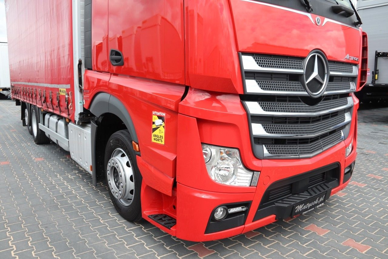 Mercedes-Benz ACTROS 2548 / ZESTAW TANDEM 120 M3 / PRZEJAZDOWY - Camión lona: foto 4 Mercedes-Benz ACTROS 2548 / ZESTAW TANDEM 120 M3 / PRZEJAZDOWY - Camión lona: foto 4