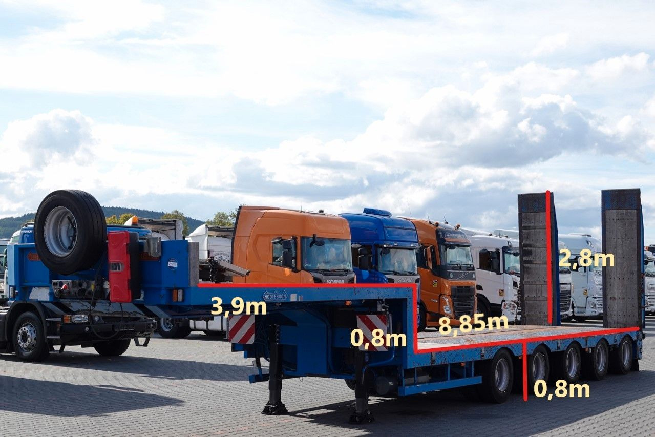 Nooteboom NISKOPODWOZIE / DMC: 80 000 KG / 5 OSI / SKRĘTNE - Semirremolque góndola rebajadas: foto 2 Nooteboom NISKOPODWOZIE / DMC: 80 000 KG / 5 OSI / SKRĘTNE - Semirremolque góndola rebajadas: foto 2