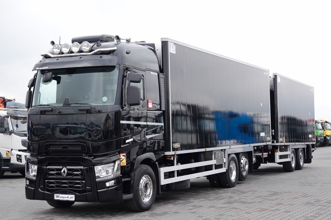 Scania T 480 / 6X2 / ZESTAW TANDEM CHŁODNIA - Camión caja cerrada: foto 2 Scania T 480 / 6X2 / ZESTAW TANDEM CHŁODNIA - Camión caja cerrada: foto 2