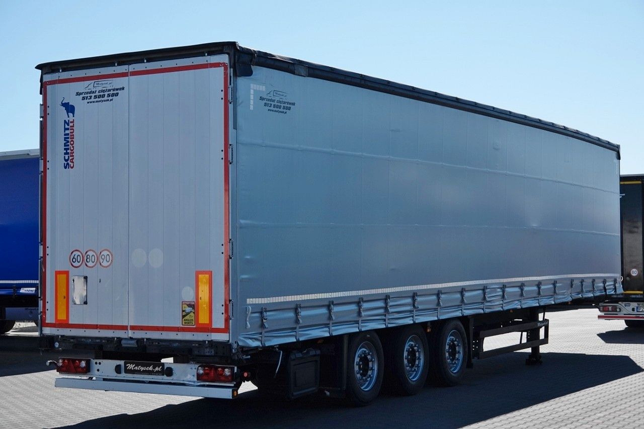 Schmitz Cargobull FIRANKA / VARIOS / 385/55 R22,5 / DACH PODNOSZON - Semirremolque lona: foto 3 Schmitz Cargobull FIRANKA / VARIOS / 385/55 R22,5 / DACH PODNOSZON - Semirremolque lona: foto 3