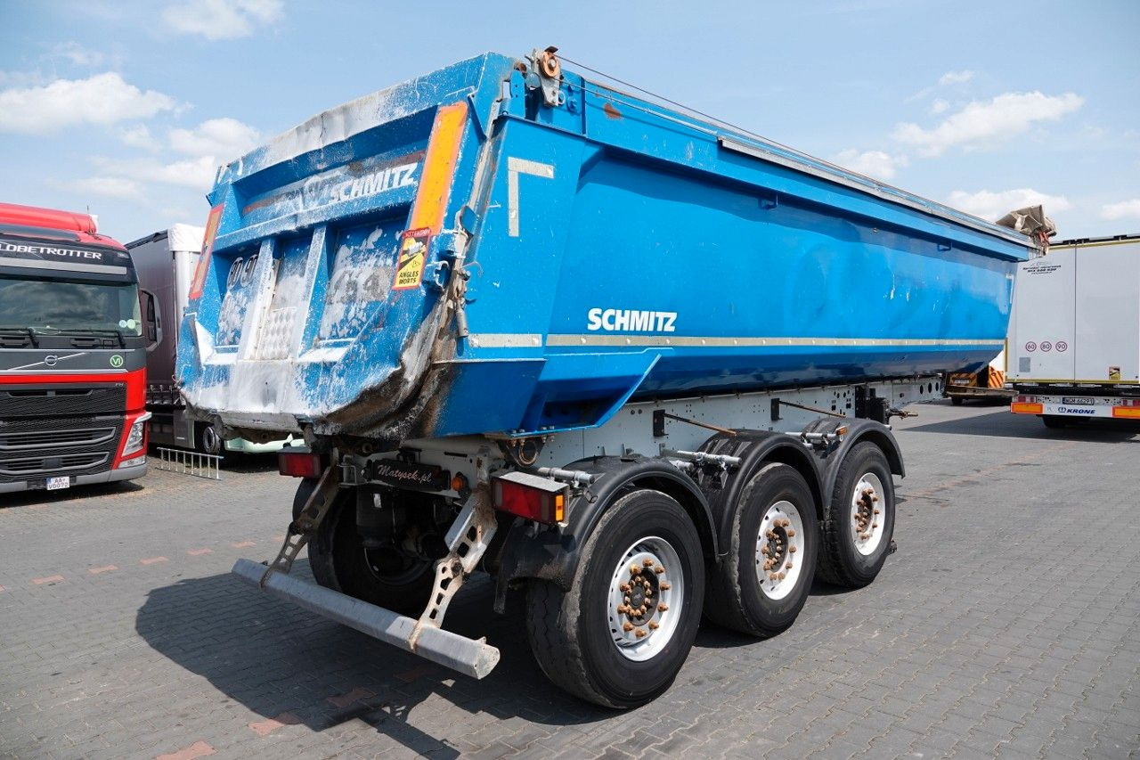 Schmitz Cargobull WYWROTKA / 24 m3 / RYNNA STALOWA / OŚ PODNOSZO - Semirremolque volquete: foto 4 Schmitz Cargobull WYWROTKA / 24 m3 / RYNNA STALOWA / OŚ PODNOSZO - Semirremolque volquete: foto 4