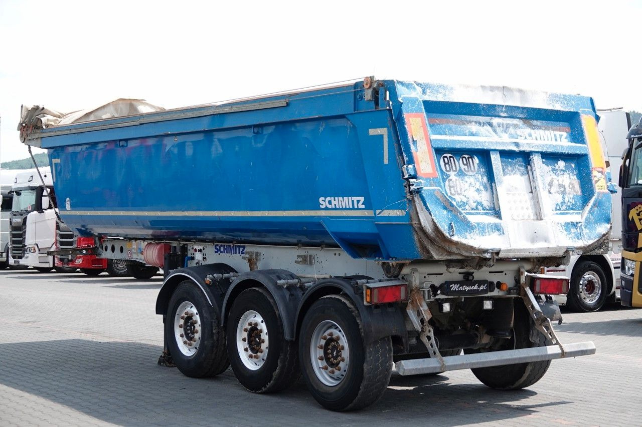 Schmitz Cargobull WYWROTKA / 24 m3 / RYNNA STALOWA / OŚ PODNOSZO - Semirremolque volquete: foto 3 Schmitz Cargobull WYWROTKA / 24 m3 / RYNNA STALOWA / OŚ PODNOSZO - Semirremolque volquete: foto 3