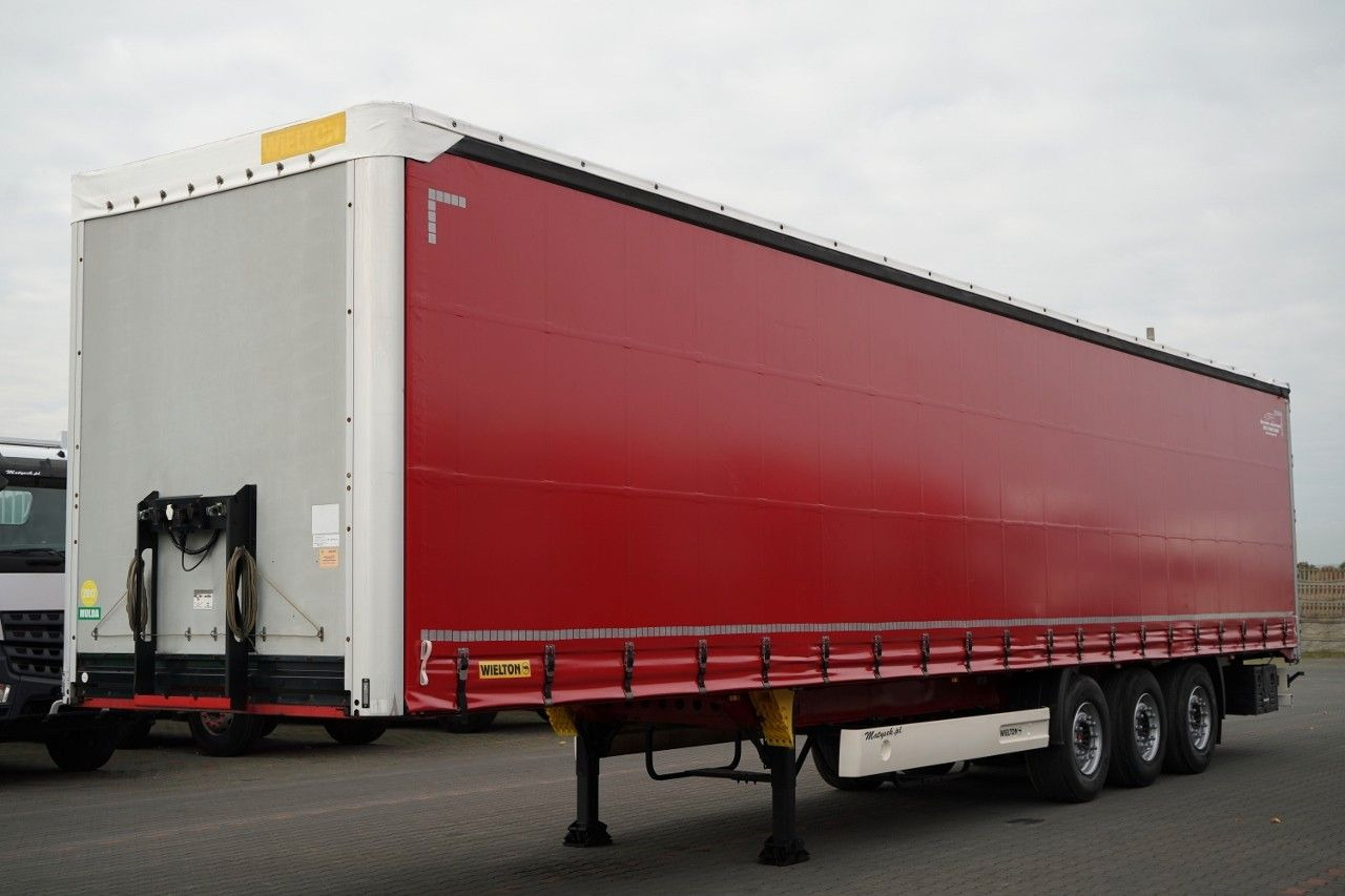 Wielton FIRANKA STANDARD / MULDA DO STALI - 9 M / OŚ PO - Semirremolque lona: foto 1 Wielton FIRANKA STANDARD / MULDA DO STALI - 9 M / OŚ PO - Semirremolque lona: foto 1