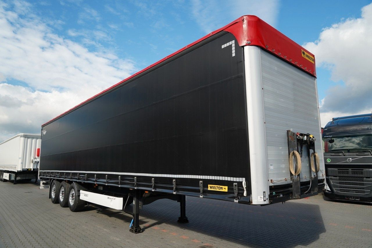 Wielton / FIRANKA STANDARD / MULDA DO STALI - 9 M / OŚ - Semirremolque lona: foto 2 Wielton / FIRANKA STANDARD / MULDA DO STALI - 9 M / OŚ - Semirremolque lona: foto 2