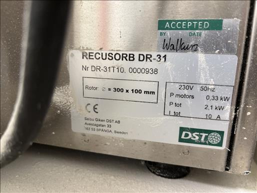 DST DR31T10 Recusorb Dehumidifier - Maquinaria de alimentación: foto 4 DST DR31T10 Recusorb Dehumidifier - Maquinaria de alimentación: foto 4