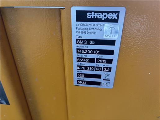 Strapex SMG65 Strapping machine - Máquina de embalaje: foto 5 Strapex SMG65 Strapping machine - Máquina de embalaje: foto 5