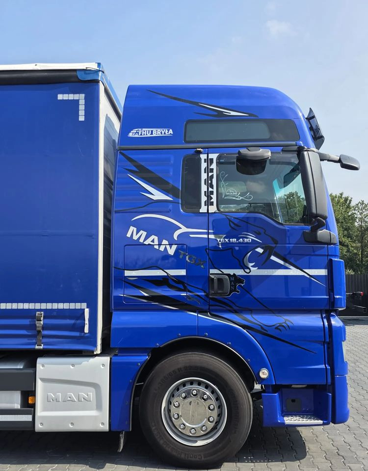 MAN TGX 18.430 / FIRANKA / WINDA / 300TYŚ PRZEBIEG / 2020 /E6 / KLIMA POSTOJOWA / SPROWADZONY / JAK NOWY / AUTOMAT - Camión lona: foto 4 MAN TGX 18.430 / FIRANKA / WINDA / 300TYŚ PRZEBIEG / 2020 /E6 / KLIMA POSTOJOWA / SPROWADZONY / JAK NOWY / AUTOMAT - Camión lona: foto 4