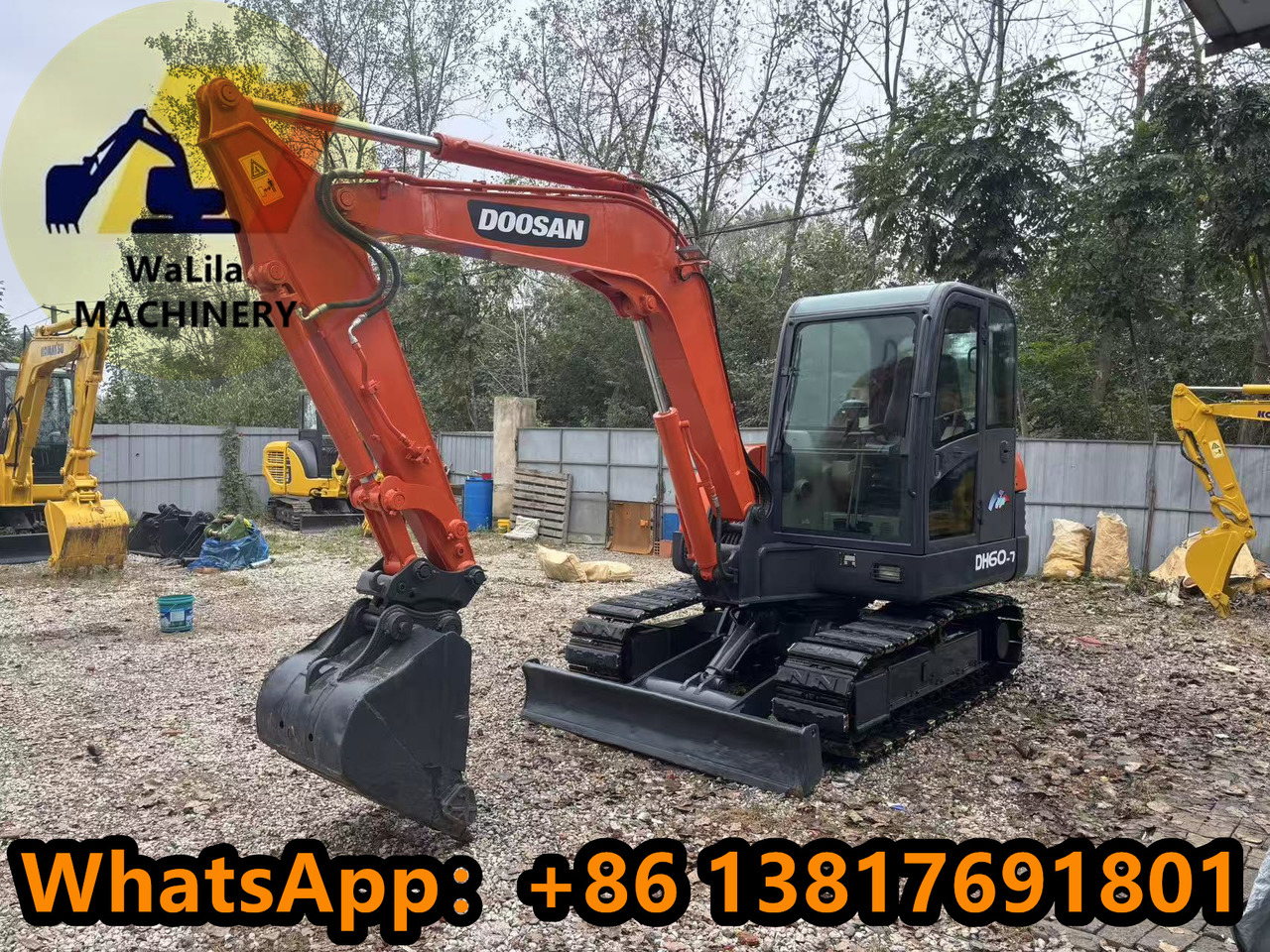 DOOSAN DH60-7 - Miniexcavadora: foto 5 DOOSAN DH60-7 - Miniexcavadora: foto 5