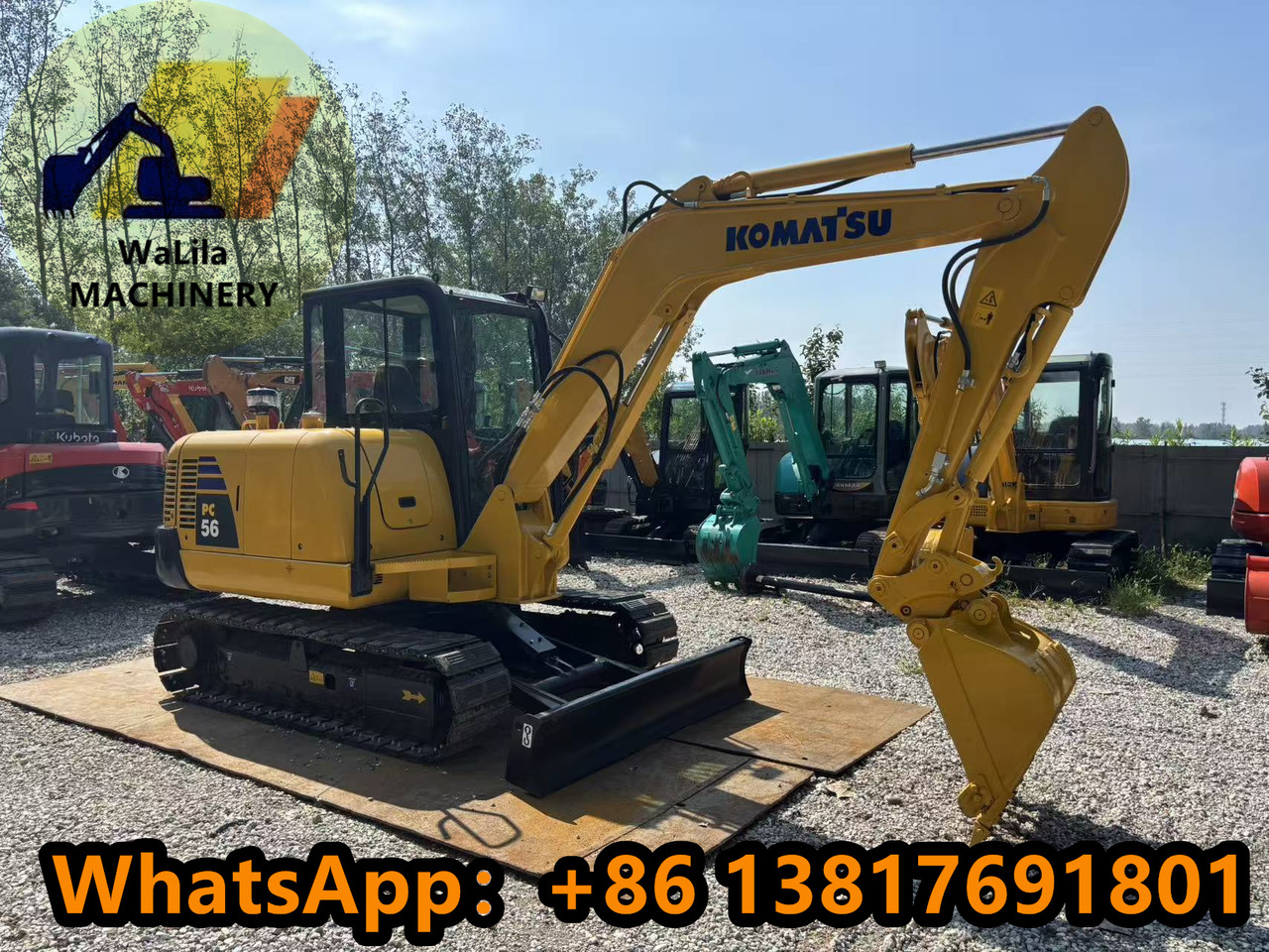 KOMATSU PC56-7 - Miniexcavadora: foto 1 KOMATSU PC56-7 - Miniexcavadora: foto 1