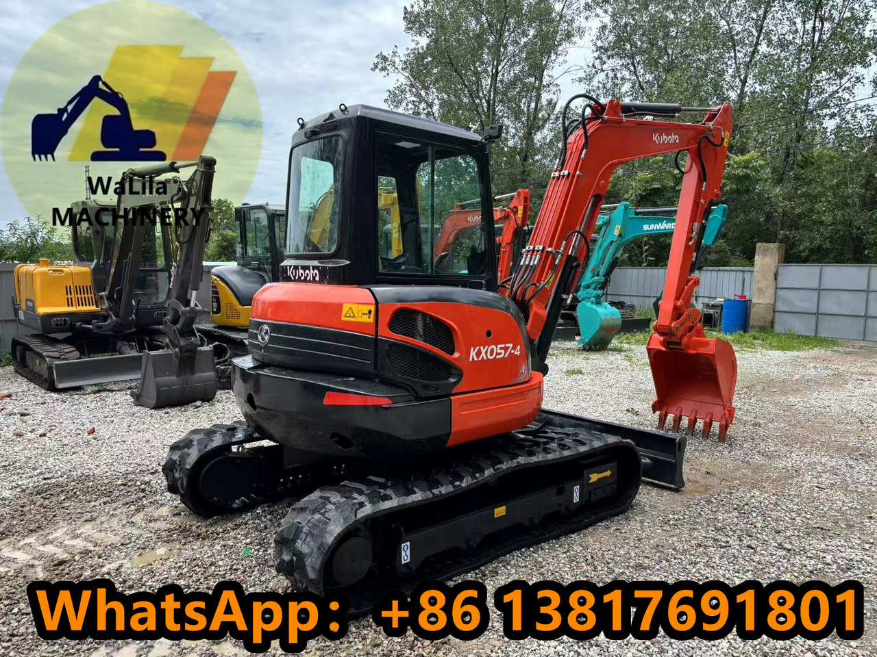 KUBOTA KX057-4 - Miniexcavadora: foto 4 KUBOTA KX057-4 - Miniexcavadora: foto 4