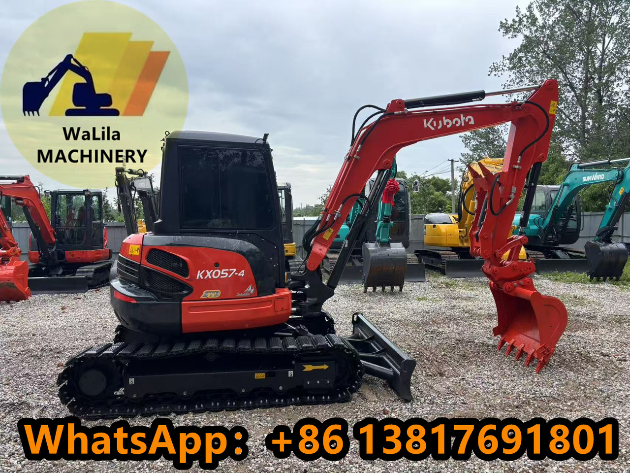 KUBOTA KX057-4 - Miniexcavadora: foto 1 KUBOTA KX057-4 - Miniexcavadora: foto 1