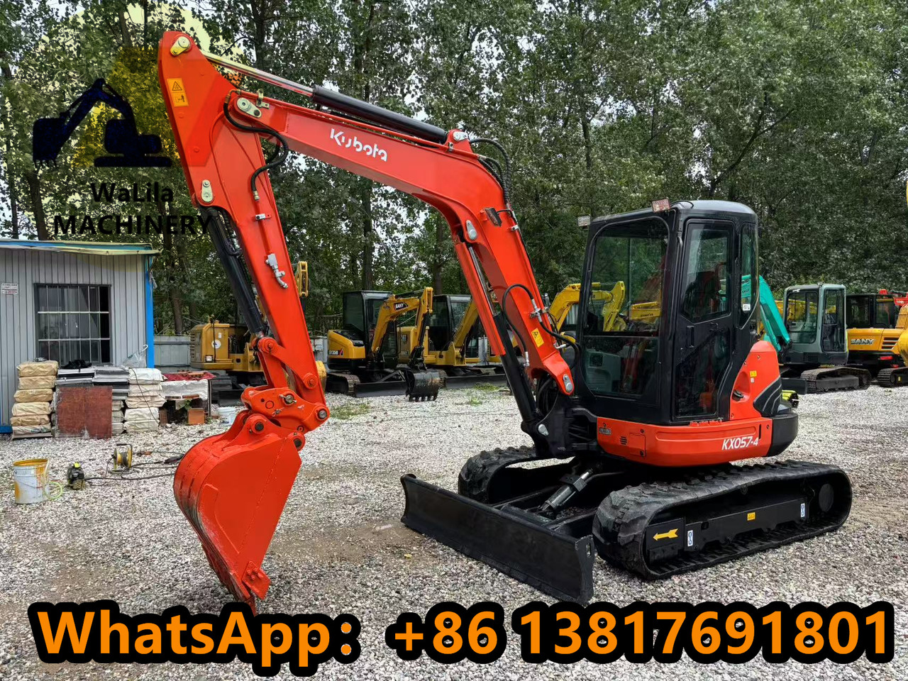 KUBOTA KX057-4 - Miniexcavadora: foto 5 KUBOTA KX057-4 - Miniexcavadora: foto 5