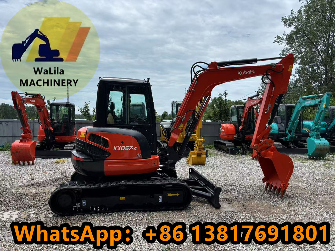 KUBOTA KX057-4 - Miniexcavadora: foto 1 KUBOTA KX057-4 - Miniexcavadora: foto 1