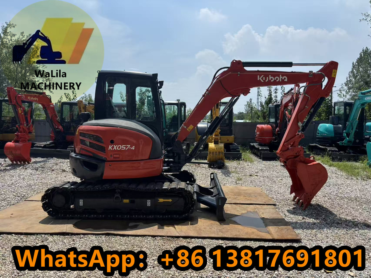 KUBOTA KX057 - Miniexcavadora: foto 1 KUBOTA KX057 - Miniexcavadora: foto 1