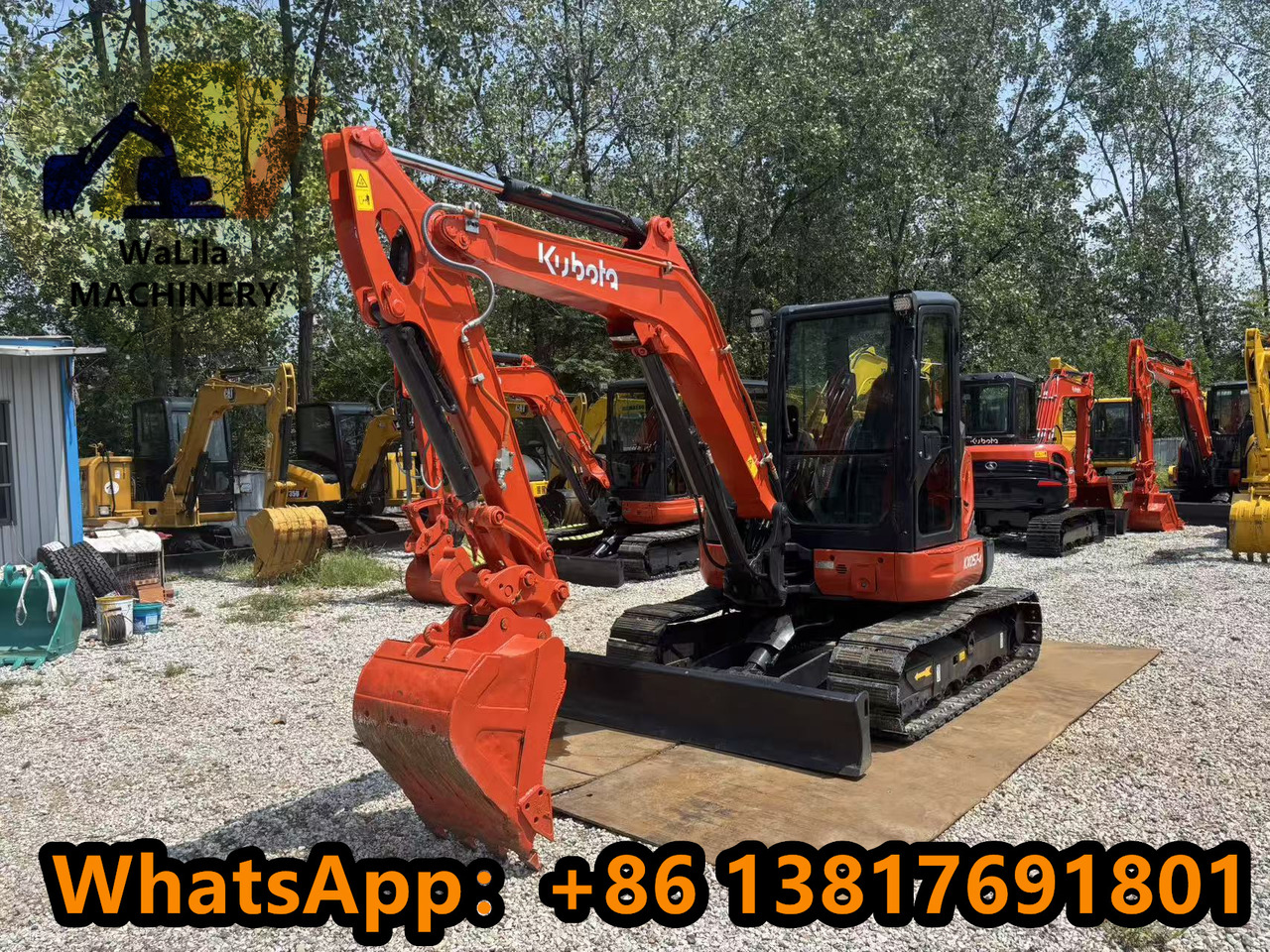 Miniexcavadora KUBOTA KX057: foto 8 Miniexcavadora KUBOTA KX057: foto 8