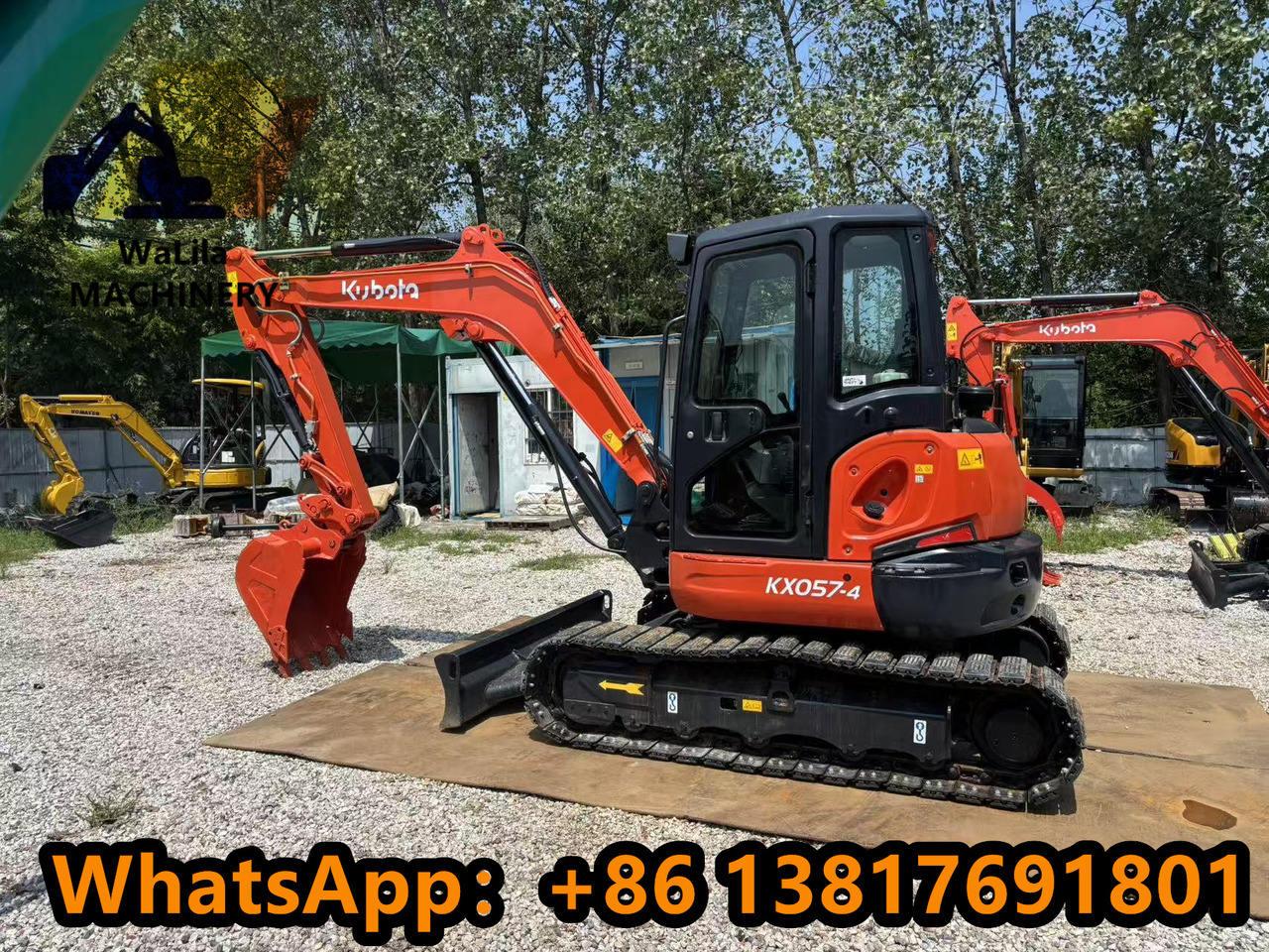 Miniexcavadora KUBOTA KX057: foto 9 Miniexcavadora KUBOTA KX057: foto 9